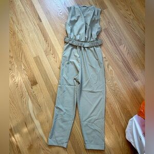 Zara Jumpsuit Tan